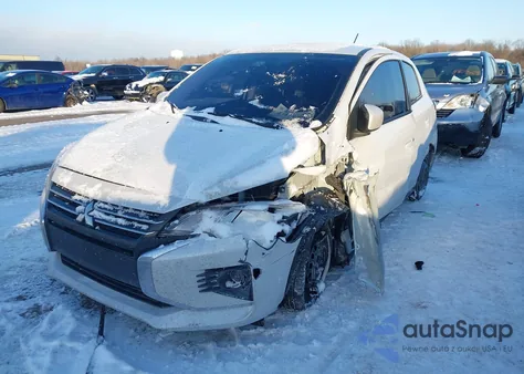 2024 Mitsubishi Mirage Es/Le z USA, uszkodzony, nr VIN ML32AUHJ0RH015948